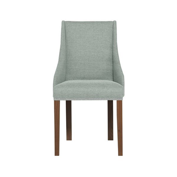 Mint zeleni stol s temno rjavimi bukovimi nogami Ted Lapidus Maison Patchouli-image-3