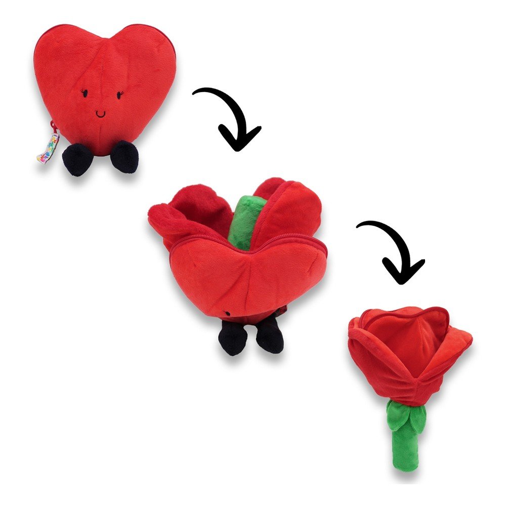 Plišasta igrača Flipetz 2in1 Heart
