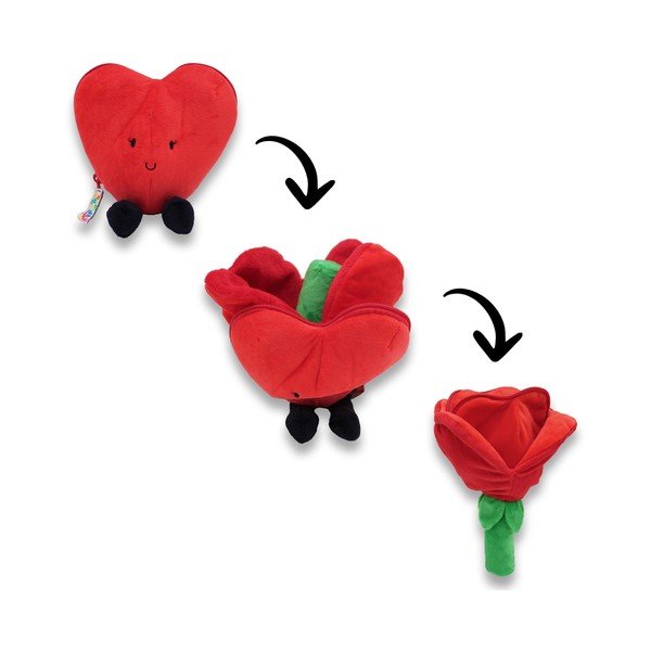 Plišasta igrača Flipetz 2in1 Heart – Les Deglingos