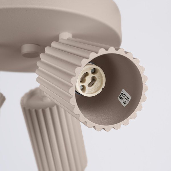 Sivorjavo kovinsko točkovno svetilo Gleam – Sollux-image-4