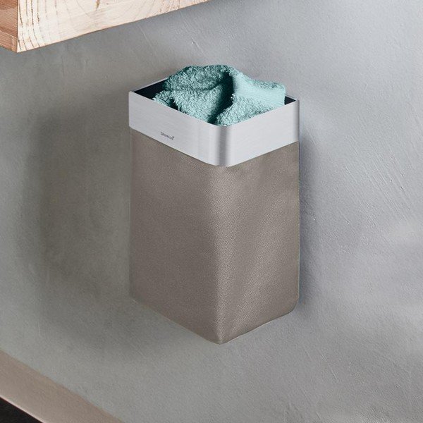 Rjava košara za brisače Blomus Nexio-image-1