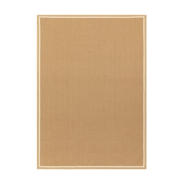 Obojestranska ročno tkana preproga iz jute v naravni barvi 240x340 cm Bordo Herringbone Linen – Asiatic Carpets