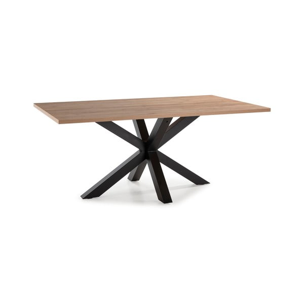 Jedilna miza z mizno ploščo v hrastovem dekorju 100x180 cm Comba – Marckeric-image-2