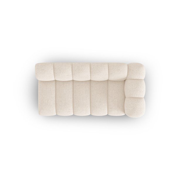 Kremno bel modul za sedežno garnituro (desni kot) Lupine – Micadoni Home-image-3