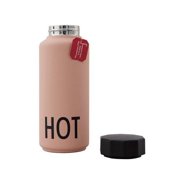 Roza termovka Design Letters Hot, 500 ml-image-3
