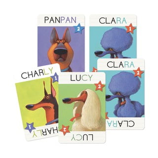 Igra s kartami Djeco Dogs