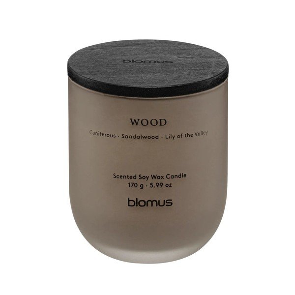 Dišeča sveča iz sojinega voska čas gorenja 35 h Tuoksu Wood – Blomus-image-4