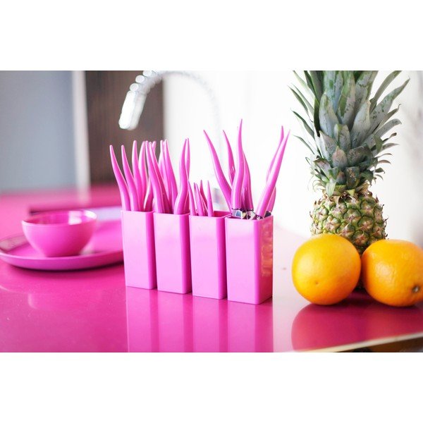 Komplet jedilnega pribora Tullio vijolične barve, 24 kosov-image-1