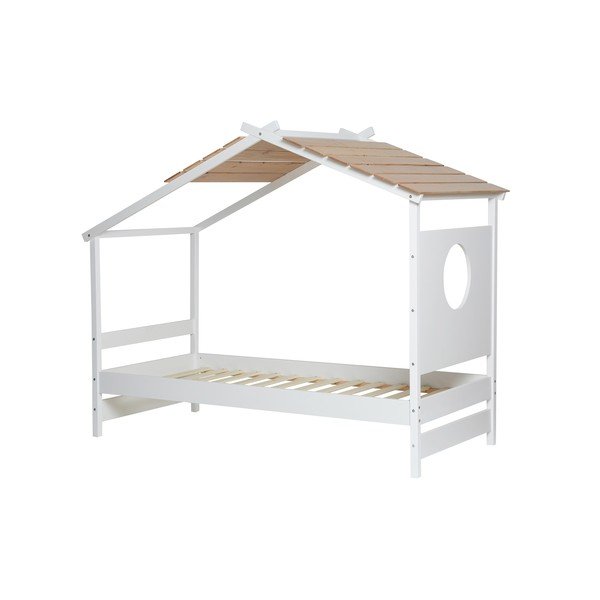 Bela otroška postelja Marckeric Nayah, 90 x 190 cm-image-3