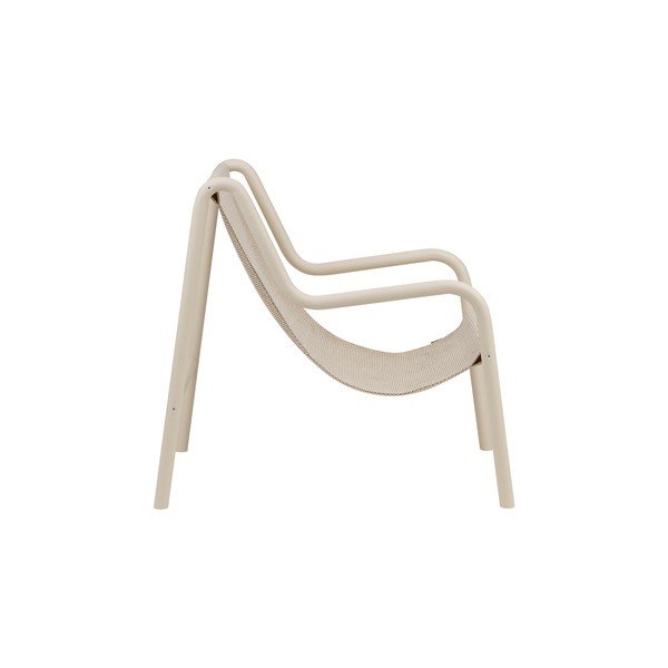 Bež kovinski vrtni fotelj Nokk – noo.ma-image-2