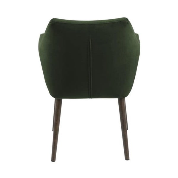 Zelen oblazinjen jedilni stol z nasloni za roke Nora – Actona-image-3