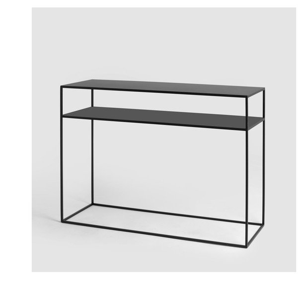 Črna konzolna miza Custom Form Tensio-image-4