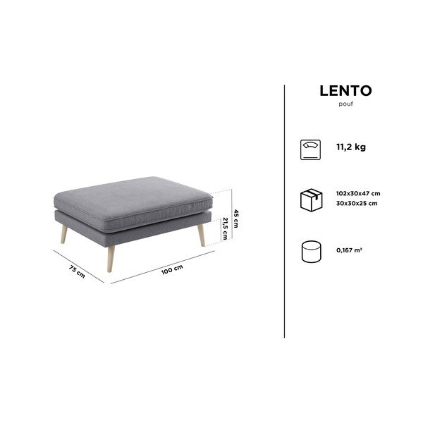 Siv otoman Kooko Home Lento-image-4