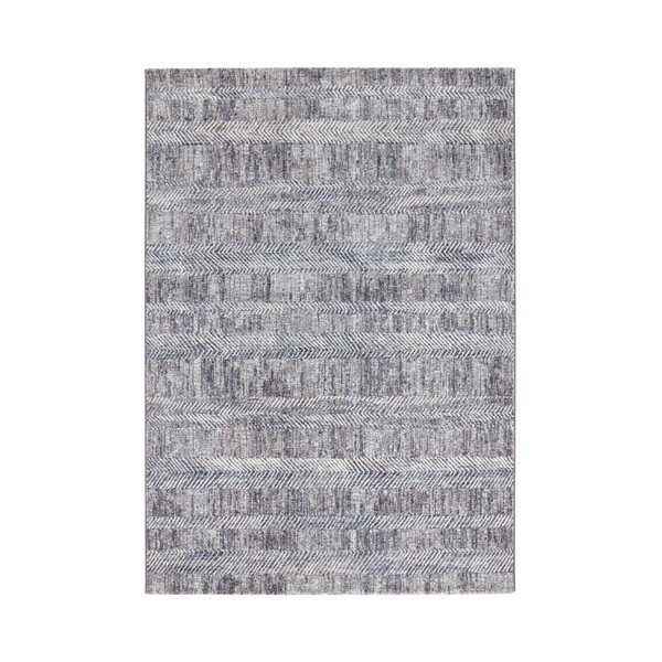 Modro-siva preproga Elle Decoration Arty Gonesse, 80 x 150 cm