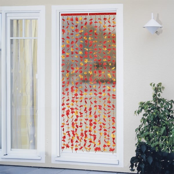 Rdeča zavesa za vrata 90x190 cm Indian Summer – Maximex-image-1