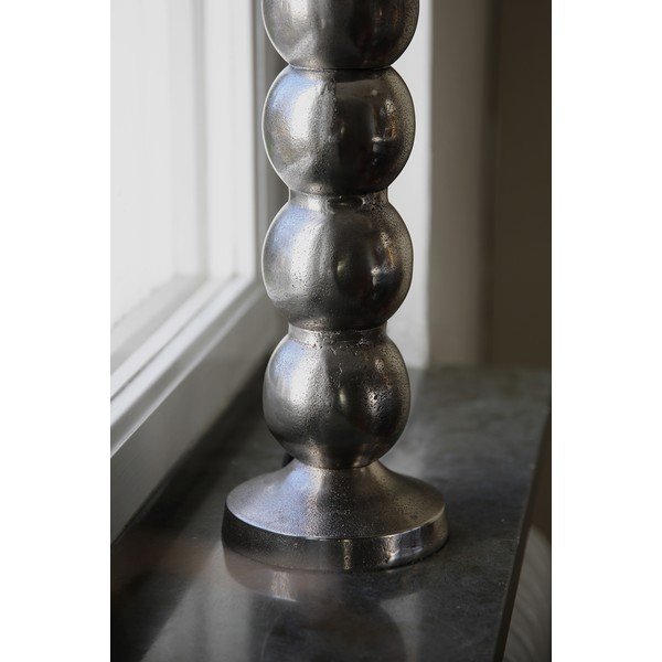 Namizna svetilka v srebrni barvi (višina 33 cm) Gong – Markslöjd-image-1