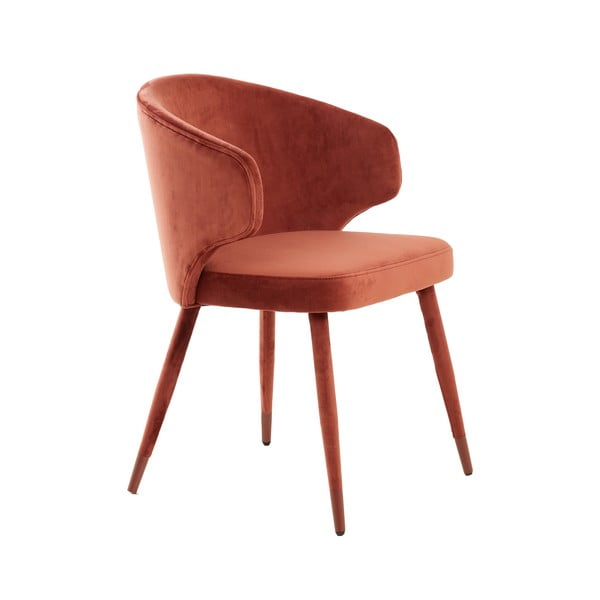 Svetlo rdeči oblazinjeni jedilni stoli v kompletu 2 ks Kosaka – Light & Living