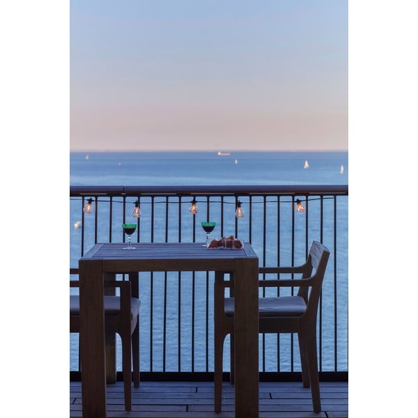 Svetlobna veriga število žarnic 10 ks z vtikačem/s solarnim panelom dolžina 300 cm Marcus – Sirius-image-1