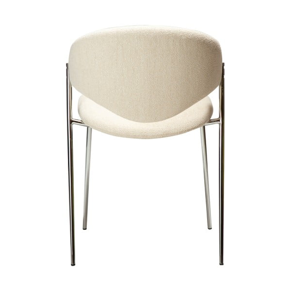 Kremno bel oblazinjen jedilni stol Zone – DAN-FORM Denmark-image-3