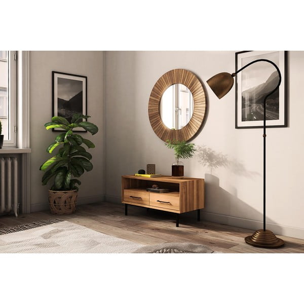 TV omarica iz masivnega hrasta 90x50 cm Abies – The Beds-image-4