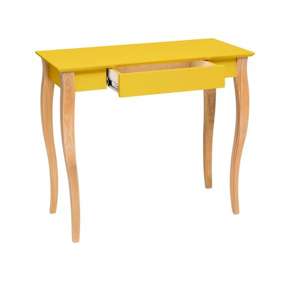 Rumena pisalna miza Ragaba Lillo, dolžina 85 cm-image-1