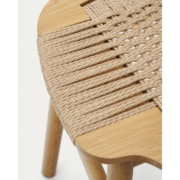 Stolček v naravni barvi Enit – Kave Home-image-3