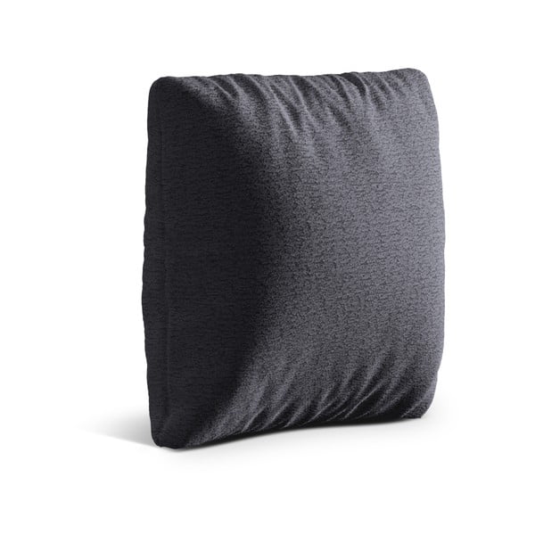 Temno siva okrasna blazina za sedežno garnituro iz tkanine bouclé Kemi – Cosmopolitan Design-image-1