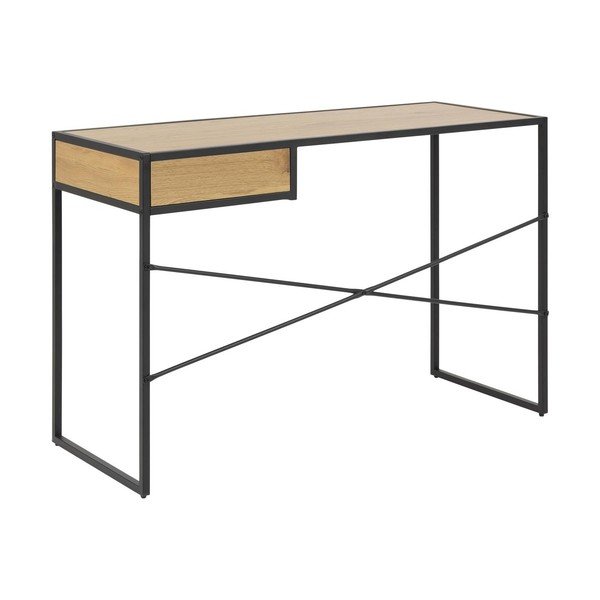 Pisalna miza 110x45 cm Seaford - Actona-image-2