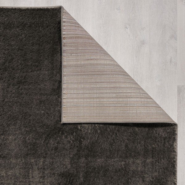 Temno siv tekač iz recikliranih vlaken 60x230 cm Sheen – Flair Rugs-image-2
