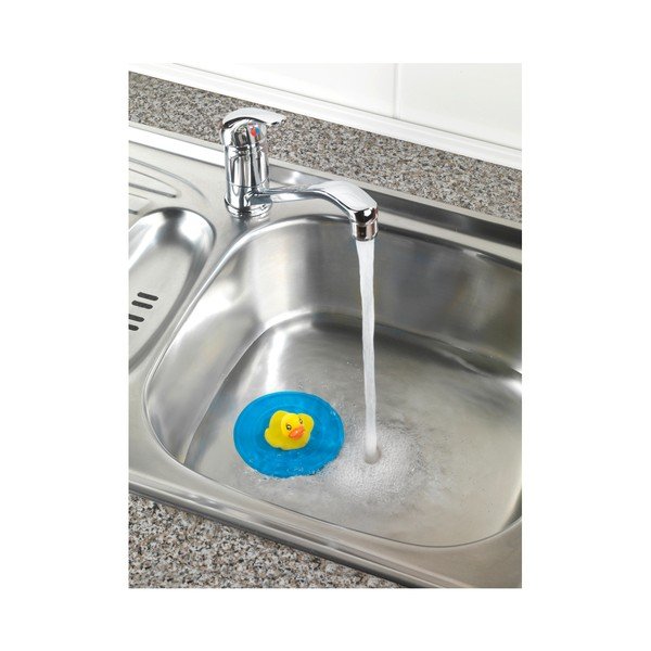 Silikonski zamašek za umivalnik Wenko Duck-image-1