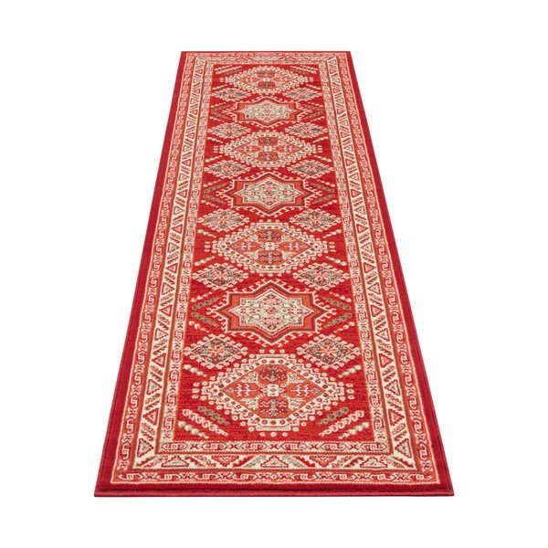 Rdeča preproga Nouristan Saricha Beliutsch, 80 x 250 cm-image-2