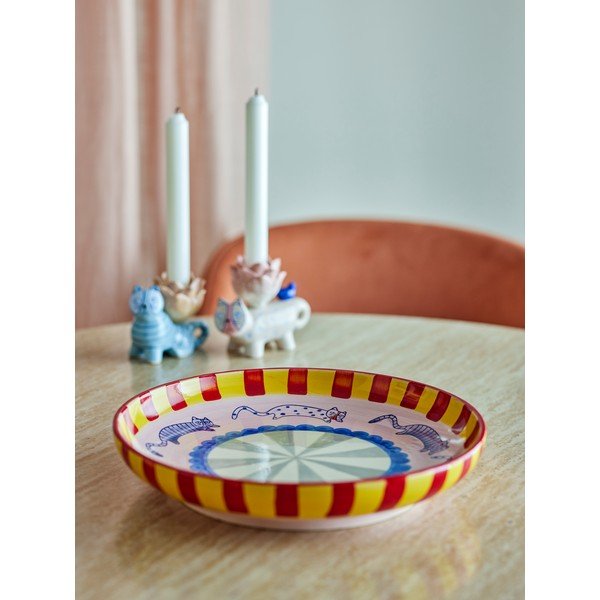 Servirni keramičen pladenj ø 30 cm Missy – Bloomingville-image-1