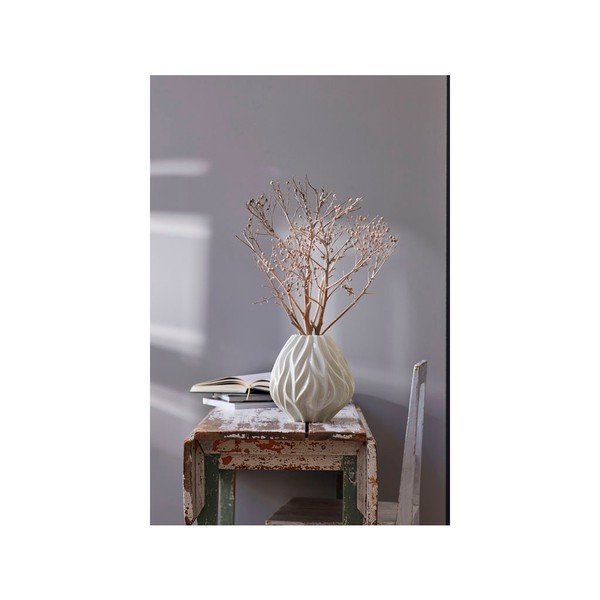 Bela porcelansta vaza Morsø Flame, višina 23 cm-image-1