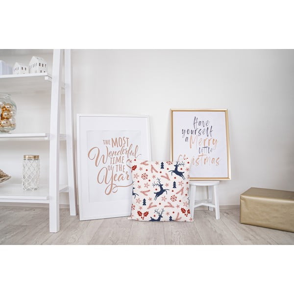 Okrasna blazina z božičnim motivom 45x45 cm Christmas Symbols – Butter Kings-image-2