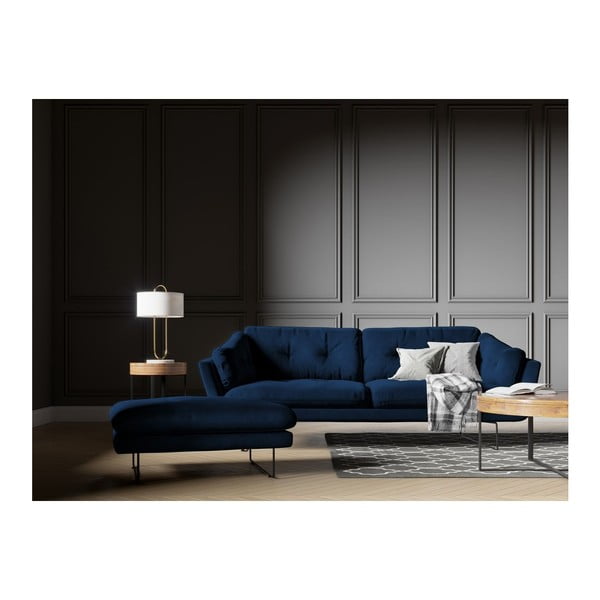 Kraljevo modra žametna zofa Windsor & Co Sofas Gravity-image-4