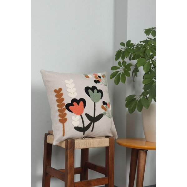 Lanena prevleka za blazino 43x43 cm Lale – Mioli Decor-image-2