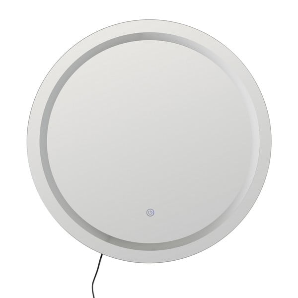 Stensko ogledalo z lučjo 60x60 cm – Ixia