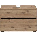 Omarica za pod umivalnik v hrastovem dekorju 80x55 cm Wisla – Støraa