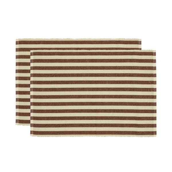 Pogrinjki iz mešanice jute v kompletu 2 ks33x48 cm Statement Stripe – Södahl