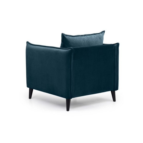 Temno moder fotelj Scandic Leo-image-2