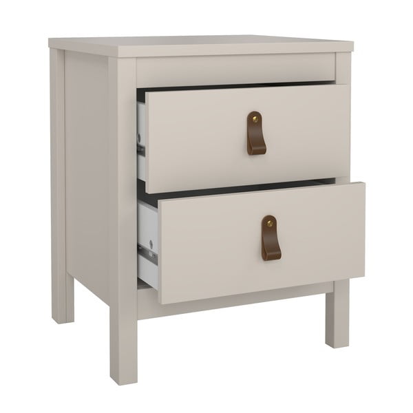 Sivo-bež nočna omarica Madrid – Tvilum-image-2