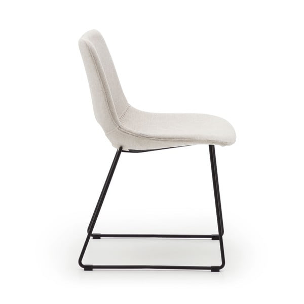 Bež jedilni stol Zahara – Kave Home-image-3