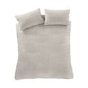 Bež posteljnina za zakonsko posteljo 200x200 cm Seersucker - Catherine Lansfield