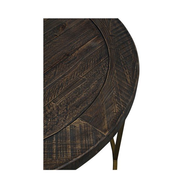 Rjava lesena kavna mizica Rowico Dalton-image-2