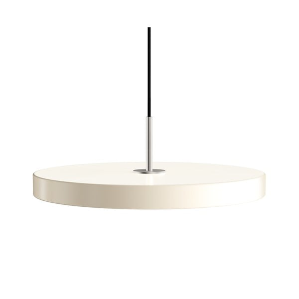 Kremno bela LED viseča svetilka s kovinskim senčnikom ø 43 cm Asteria Medium – UMAGE