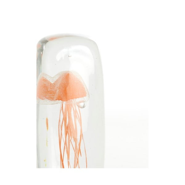 Steklen obtežilnik za papir (višina 13 cm) Jellyfish – Light & Living-image-1