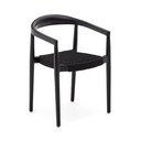 Črni jedilni stoli v kompletu 4 ks Ydalia – Kave Home