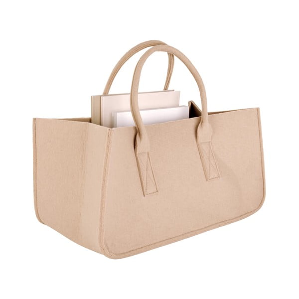 Bež košara za revije PT LIVING Mellow