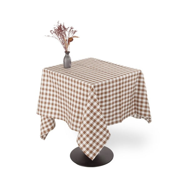 Bombažen namizni prt 150x150 cm Gingham – Tiseco Home Studio-image-3