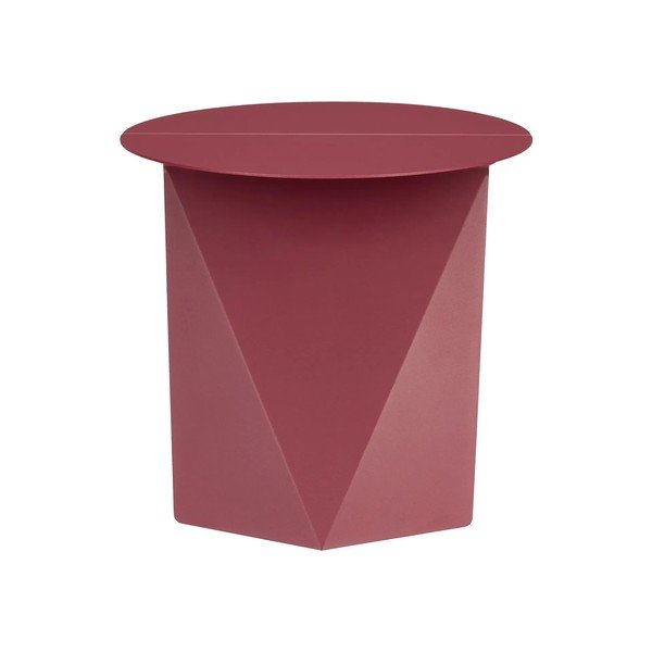 Kovinska okrogla stranska mizica 45x46 cm Foldy – Zuiver-image-3